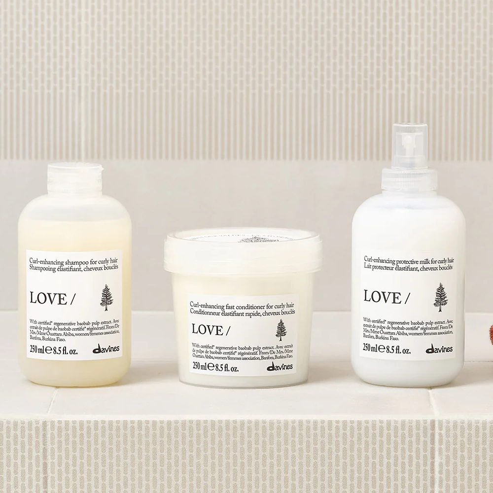 DAVINES Love Curl Conditioner New 250ml - Кондиціонер для підсилення та контролю завитка - фото №2